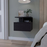 Mason Wenge 1-Drawer Floating Nightstand