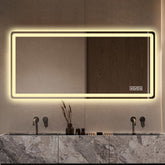 28*60inch LED Bathroom Vanity Mirror ,wall mirror,Anti-Fog, Dimmable,Shatter-Proof Tempered Glass, Ideal for Bathroom Wall Decor, Beauty Makeup and Shaving