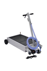 15gallon low profile oil drainer ,with electric pump