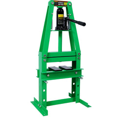 Hydraulic Power Units, 6-Ton Benchtop Hydraulic A-Frame Shop Press with Press Plates, Hydraulic 6 Ton Garage Floor Adjustable Shop Press with Plates, Hydraulic Press, Hydraulic Shop Press,Green