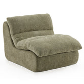 Upholstered Accent Sofa, Modern Armchair with Soft Cushioned Seat, Stylish Sofa for Living Room, Bedroom, or Office