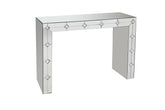 Hessa Mirrored & Faux Rhinestone Console Table (Assembled)
