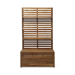SYLMAR STORAGE BENCH WITH RACK