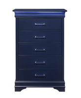 CHARLSTON BLUE CHEST WITH LED