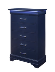 CHARLSTON BLUE CHEST WITH LED