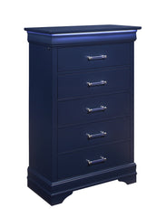 CHARLSTON BLUE CHEST WITH LED