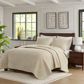 Queen 3 Piece Luxurious Oversized Quilt Set