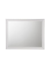 Naima White Finish Mirror