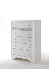 Naima White Finish Chest