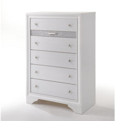 Naima White Finish Chest