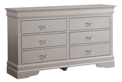 Lorana G6500-D Dresser , Silver Champagne