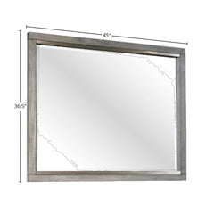 Gray Landscape Mirror