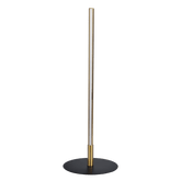Dimond Black LED Table Lamp with On/Off Switch Round Metal Base
