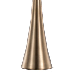 Diana 29" Contemporary Metal Table Lamp in Matte Golden Bronze with White Linen Shade from Grandview Gallery by LumiSource - Set of 2