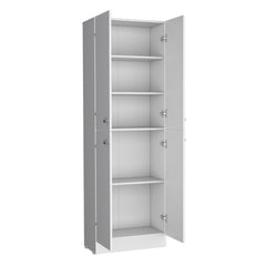 Pantry Cabinet Coahoma, Kitchen, White