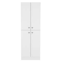 Pantry Cabinet Coahoma, Kitchen, White
