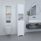 Brighton 1-Shelf Linen Cabinet White