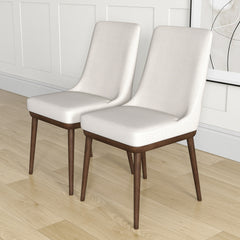 Kate Mid-Century Modern Dining Chair (Set of 2) For Living Room Bedroom Outdoor Lounge