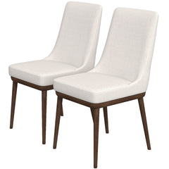 Kate Mid-Century Modern Dining Chair (Set of 2) For Living Room Bedroom Outdoor Lounge