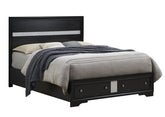 Madrid G02350B-FB FULL BED , Black
