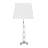 25" Wendi Glam Crystal Cube Ice Table Lamp
