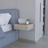 Vienna Floating Nightstand, Sleek Wall-Mounted Design with Spacious Drawer Storage