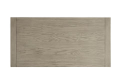 Rectangle coffee Table Plinth Base Open Bottom shelf Natural Finish Primary Living Room