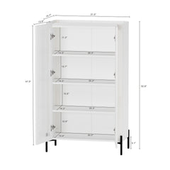 Bookcase Cabinet in White
