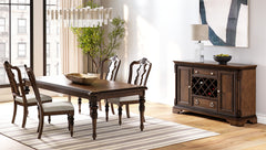 Mahogany Traditional Server