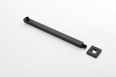 Shower Arm with Flange, 1/2 NPT Tapered Threads, Rain Shower Head Arm, Wall Mount Shower Extension Arm