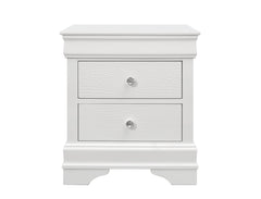 SHAKER WHITE QUEEN 5PC BEDROOM SET