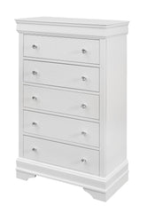 SHAKER CROCODILE METALLIC WHITE CHEST
