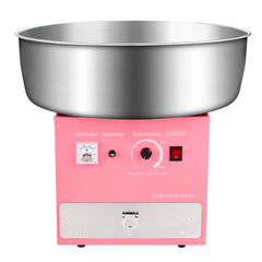 Commercial Cotton Candy Machine Sugar Floss Maker 1000W for Party Home Pink