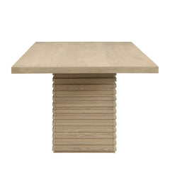 Coad Rectangular 84-inch Dining Table (Light Natural)