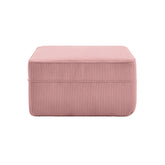 Martha Ottoman Corduroy -Pink