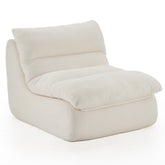 Upholstered Accent Sofa, Modern Armchair with Soft Cushioned Seat, Stylish Sofa for Living Room, Bedroom, or Office