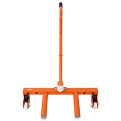 Heavy-Duty Adjustable Tire Wheel Dolly for Workshop, Garage, Orange