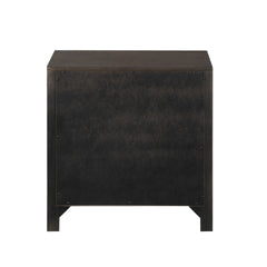 Kenzo Modern Style 2-Drawer Nightstand Made with Wood in Walnut same as G150108534 (NJ inventory)