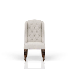 Upholstered Wing Host Chair