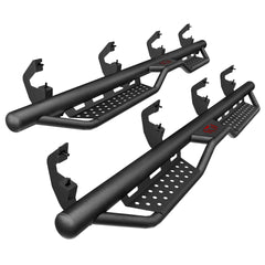 Cab Running Boards Compatible for 2019-2025 Chevy Silverado & GMC Sierra 1500/2020-2025 Chevrolet Silverado/GMC Sierra 2500 HD 3500 HD Crew Cab 2500HD/3500HD
