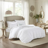 King/Cal King 4 Piece Microfiber 2-in-1 Duvet Set