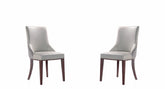 Dining Chair - Set of 2 in Light Gray