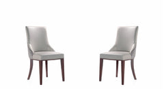 Dining Chair - Set of 2 in Light Gray