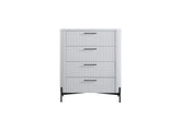 4 Drawer Chest - White