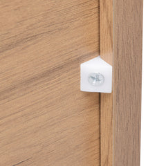 Rattan 6 Drawer Double Dresser for Bedroom, Chest of Dressers, Modern Dresser Drawer Chest