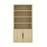 Bookcase Cabinet in Natural Oak