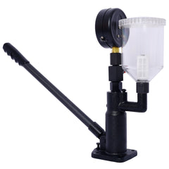 400Bar 6000PSI Fuel Injector Nozzle Tester Professional Auto Repair Tool with Dual Scale Gauge for Tractors Nozzle Pop Pressure Tester