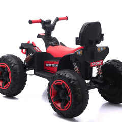 Ride on Toys for Toddlers 4-12, 12V Lead-acid Battery up to 80 Minutes, Forward/Reverse 2 Gears,Big Tire,Real shock absorption Electric Vehicle ATV Car