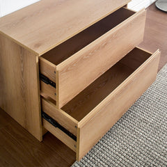 Devi Oak Wall Mounted Wood Closet System