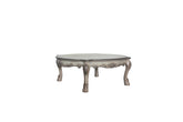 Dresden Vintage Bone White Finish Coffee Table